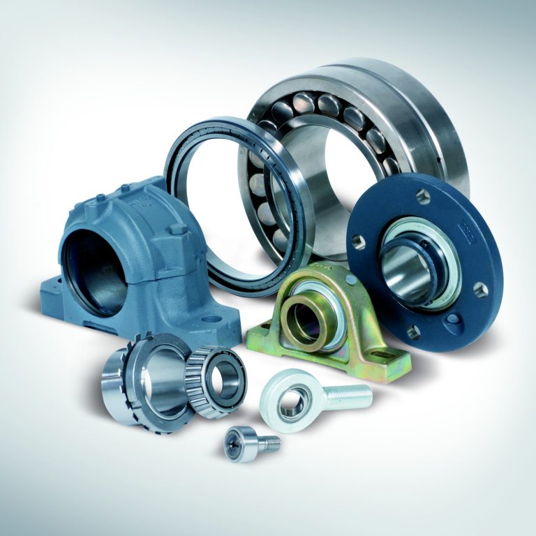 Abbildung Sortiment Wälzlager Industrietechnik der ROLF WEBER GRUPPE