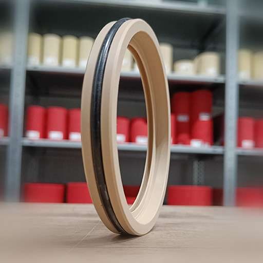 CNC gedrehte Dichtung eingefasst