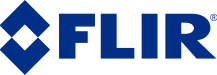 Logo FLIR in Blau