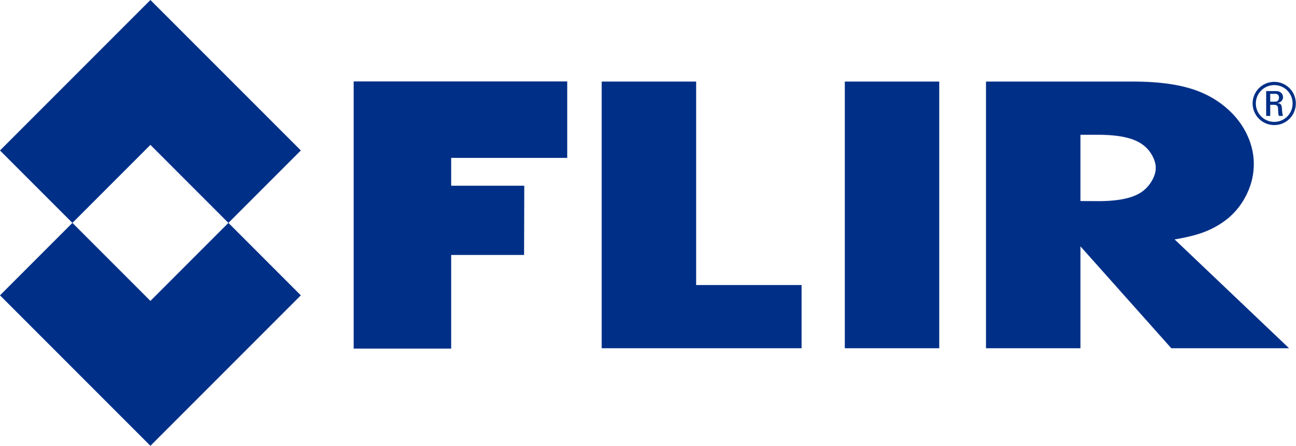 Logo FLIR in Blau